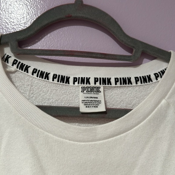 Pink Off the Shoulder Sweater - Picture 2 of 5